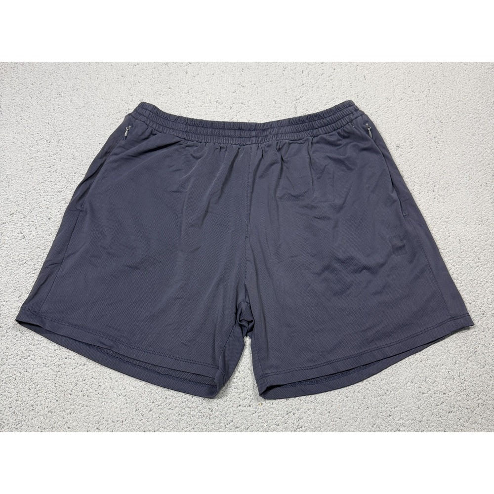 Nike Roger Federer Shorts Mens Small Blue Microfiber Athletic Stretch Elastic